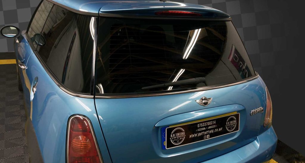 B.N.Tinting & Car Wrapping MINI rear window tinting
